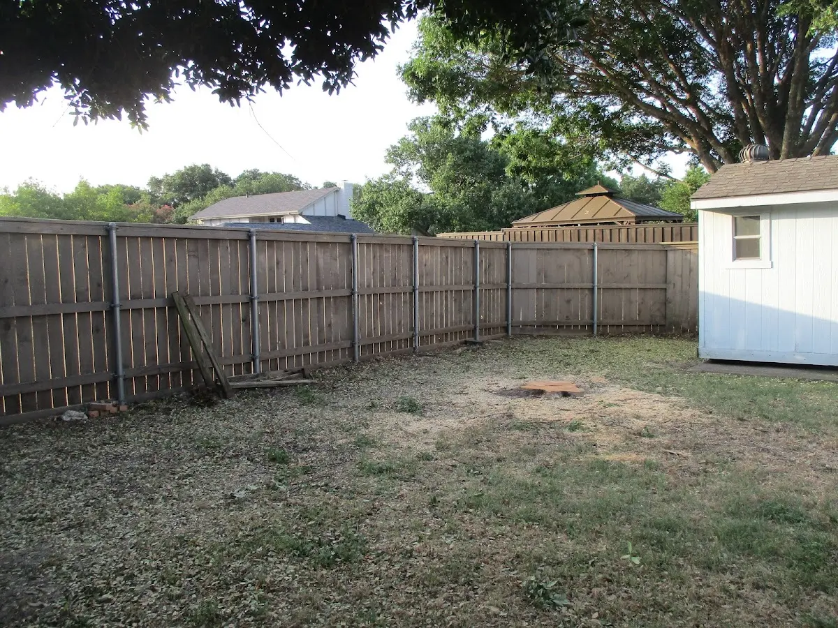 Cleared yard after professional tree removal in Rootstown
